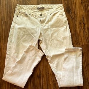The North Face White Jeans size 8